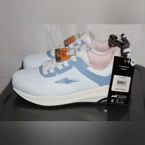Avia Little Girl Light Blue, White, & Pink Air Sneakers. Size 13. NWT.